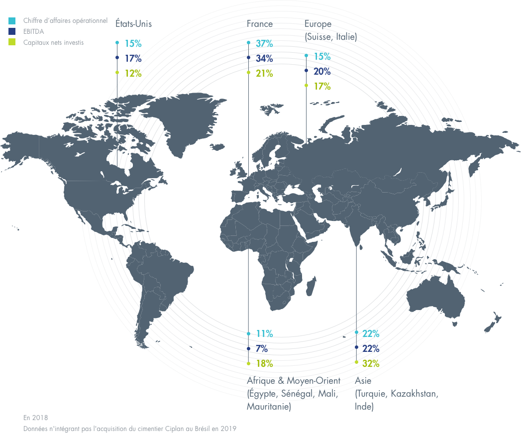 Carte répartition par zone géographique