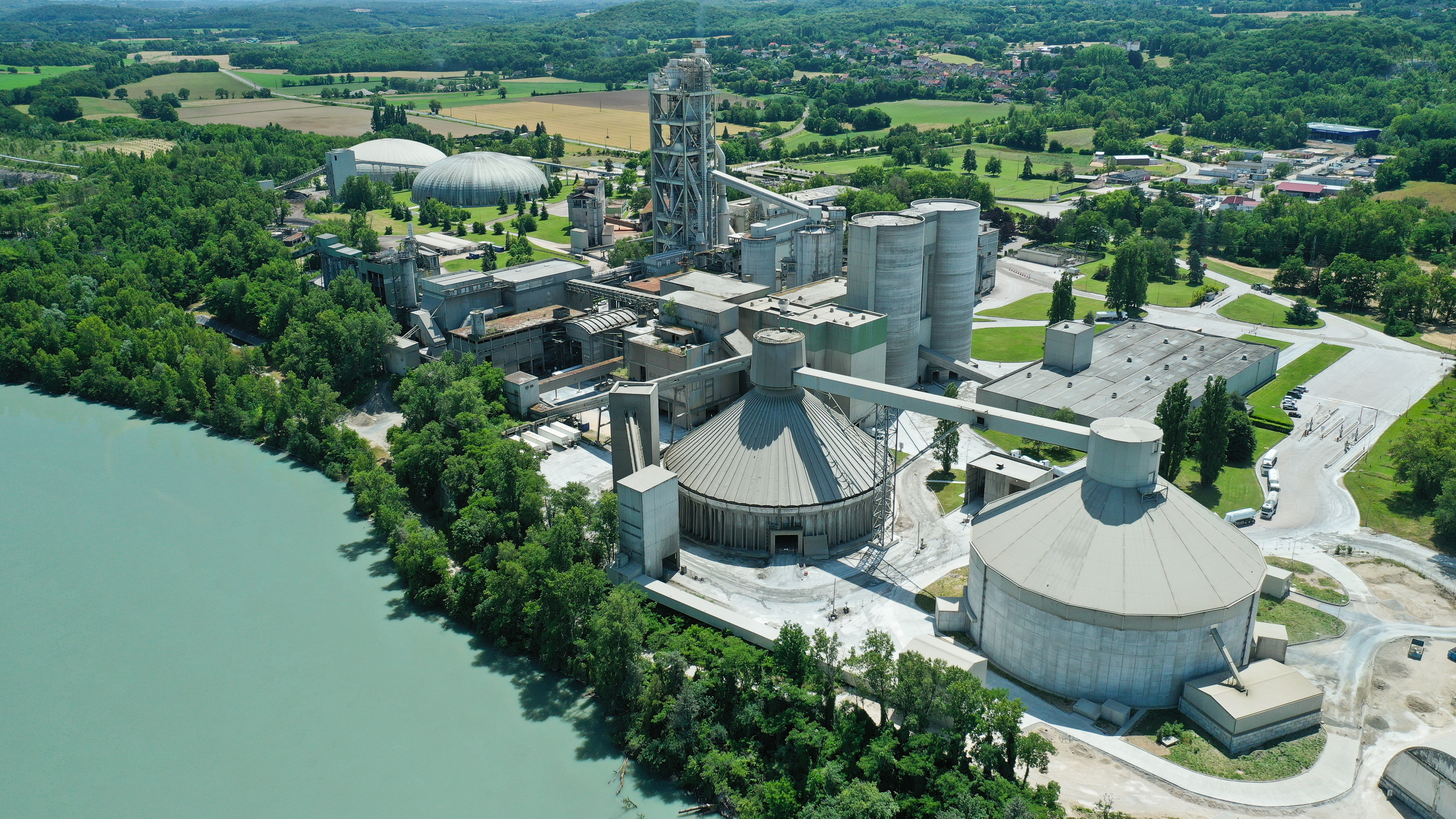 Montalieu cement plant