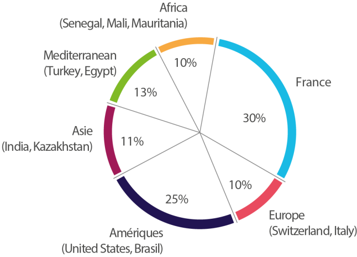 vicat group's worldwide operating turnover