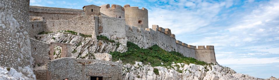 Château d'If, ciment naturel Prompt Vicat