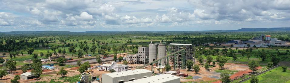 Usine de Diago au Mali, groupe Vicat