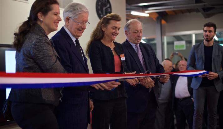 Inauguration bâtiment Louis Vicat