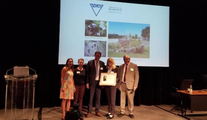 Vicat lauréat du concours Développement durable de l’UNPG/UEPG