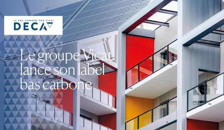 Vicat group's low-carbon label DECA