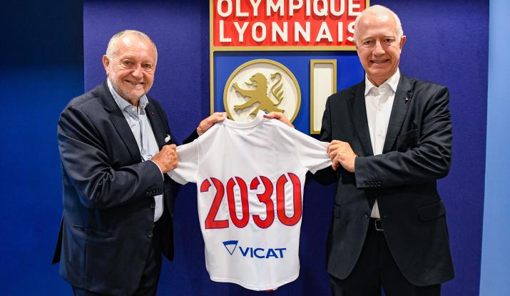 Prolongation du partenariat Vicat X OL Féminin