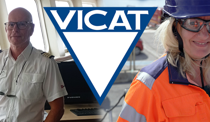 Employee portraits Karine Faivre & David Lefevre, Vicat