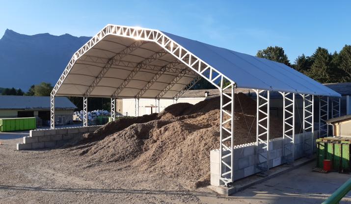 Solid Recovered Fuels: Vicat CSR Storage Hangar