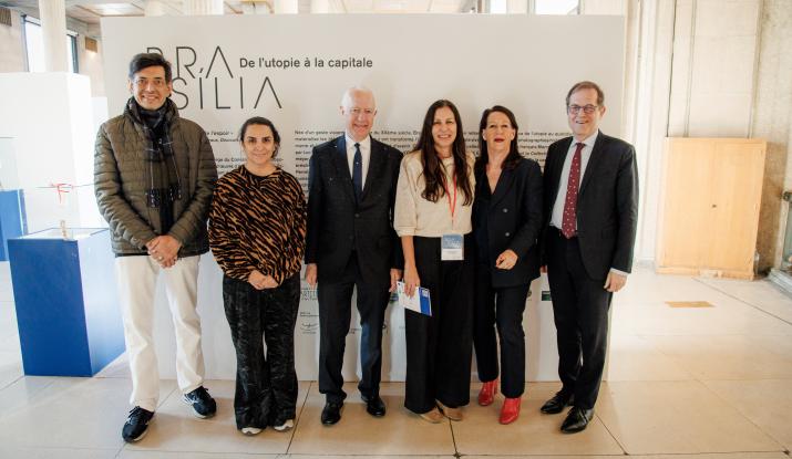 The Vicat Group and the Louis Vicat Foundation support the exhibition Brasília
