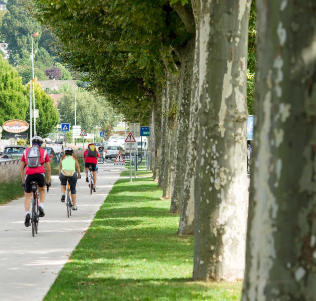 pistes cyclables béton