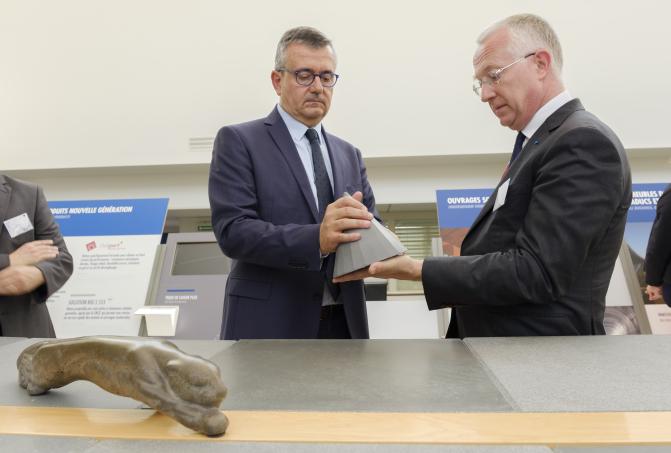 Origine France Garantie for Vicat concrete