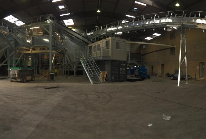 Concrete plant of Champigny