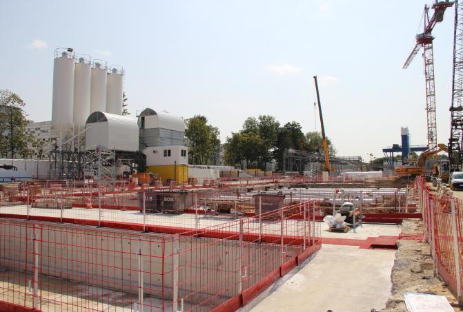 Concrete plant of Noisy