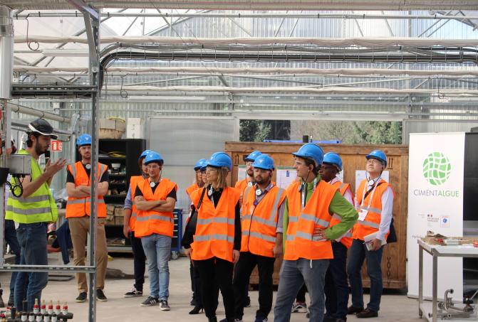 CimentAlgue Project Team Vicat 