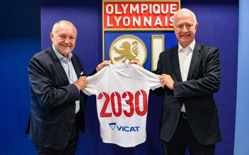 Prolongation du partenariat Vicat X OL Féminin