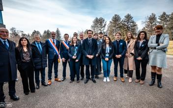  Visit of Mr. Mathieu Lefèvre, Minister Delegate for Ecological Transition, to the headquarters of the Vicat group