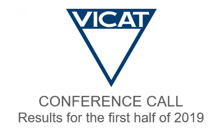 Conference Call Invitation 2019 first half results