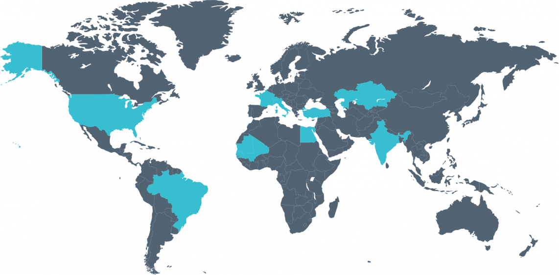 carte du monde vicat internationale ciment